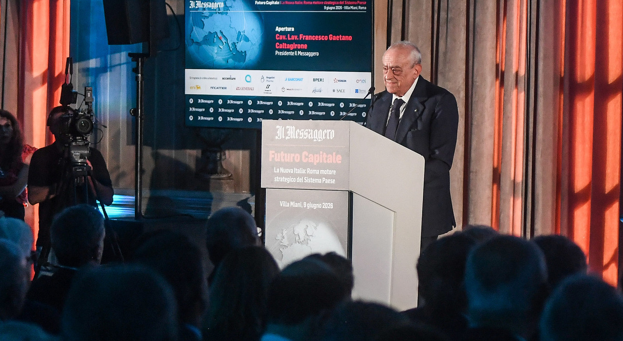 Caltagirone: 3 proposte per Roma più competitiva Gualtieri: «Città locomotiva, abbia poteri speciali» Piantedosi: «La Capitale sa gestire la sicurezza»