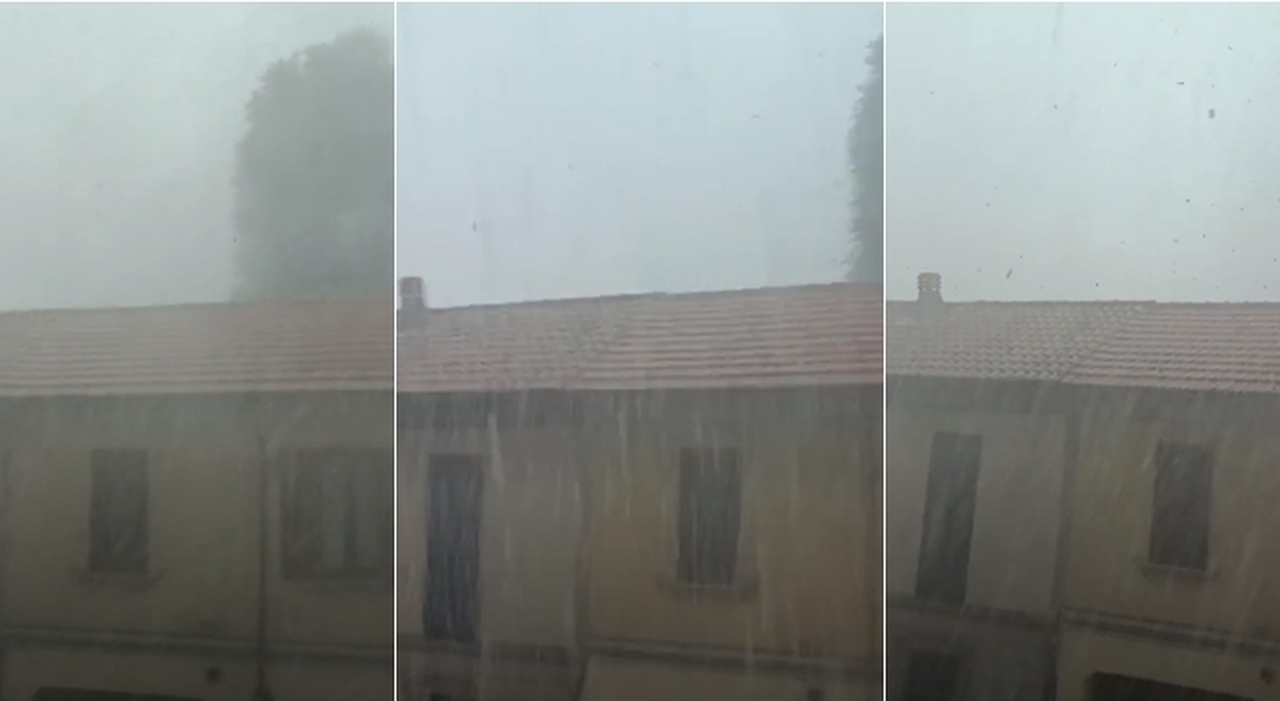 Maltempo a Milano: supercella temporalesca colpisce il nord della città con vento forte e danni