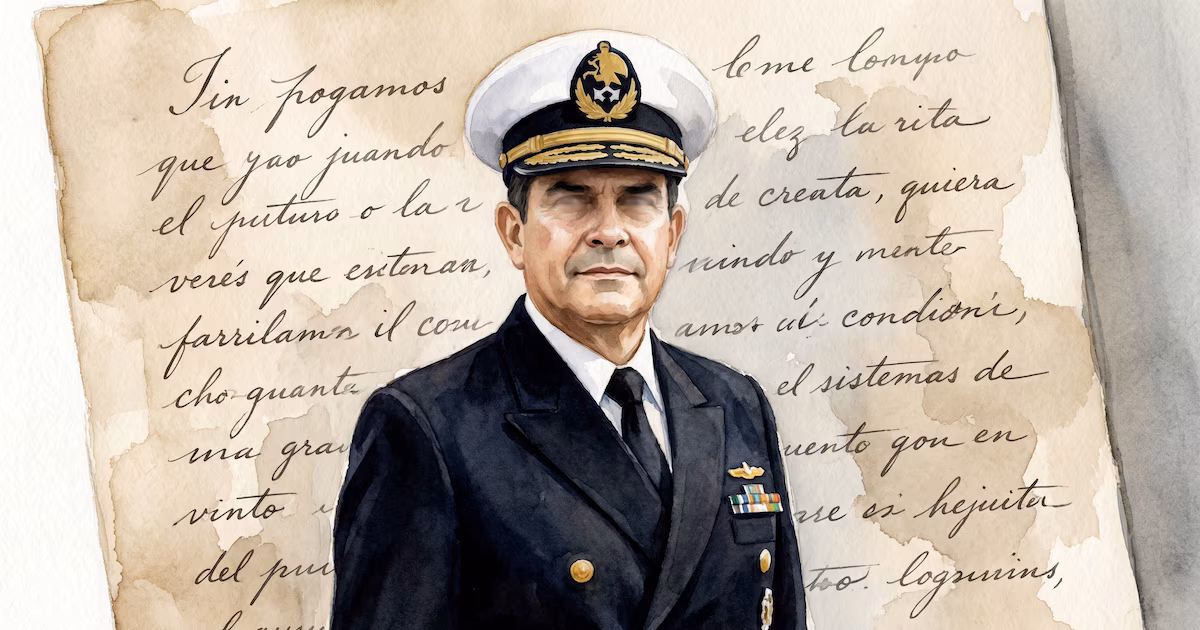 Vicealmirante Farías Laguna envía nueva carta: afirma que en Morena están los “verdaderos culpables” del huachicol fiscal