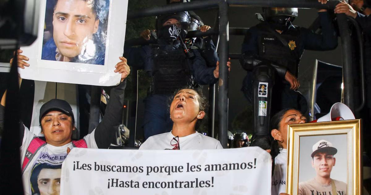 Madres Buscadoras niegan financiamiento, exigen al Gobierno frenar represión y criminalización por protestar durante el Mundial