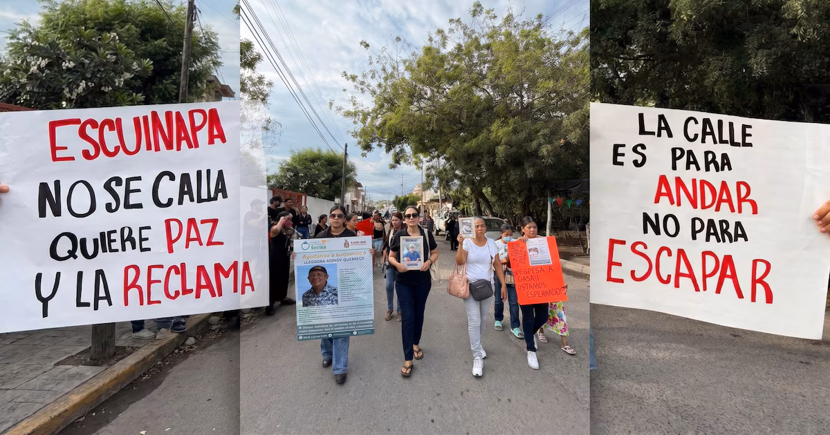 Violencia en Escuinapa provoca segunda marcha por la paz: piden a gobernadora de Sinaloa atender la crisis con acciones