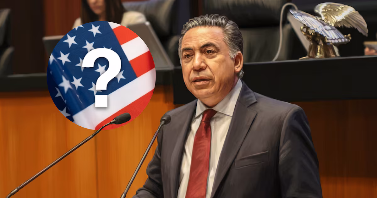 Enrique Inzunza reaparece en el Senado a 50 días de ausencia tras acusaciones de EEUU por presuntos vínculos con el narco