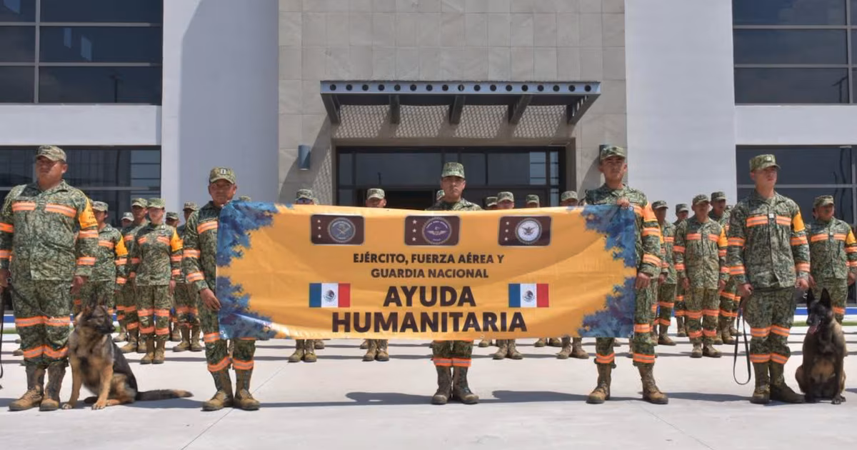 Médicos, rescatistas y toneladas de insumos: el contingente que México desplegó en Venezuela tras los terremotos