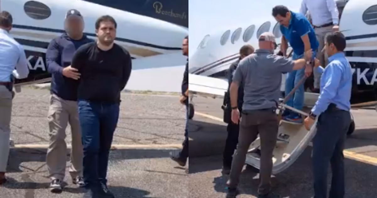 Revelan nuevas fotos de la llegada de Ismael “El Mayo” Zambada y Joaquín “El Güero” Guzmán a EEUU