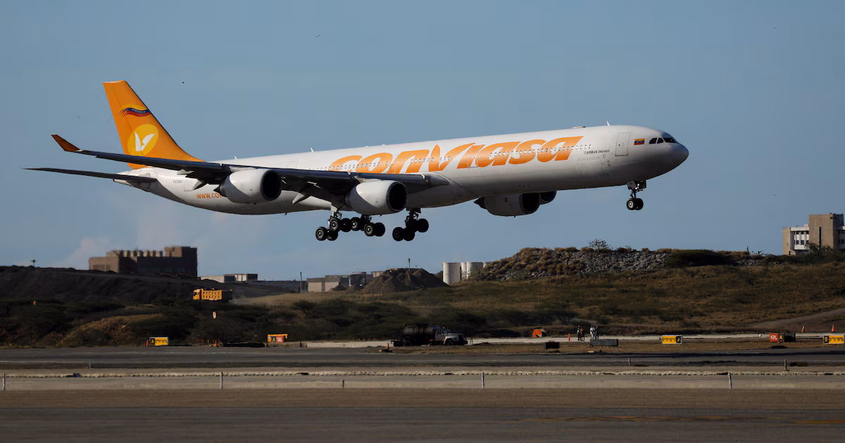 Estados Unidos flexibilizó las sanciones a la aerolínea estatal venezolana Conviasa y autorizó nuevas operaciones vinculadas a PDVSA