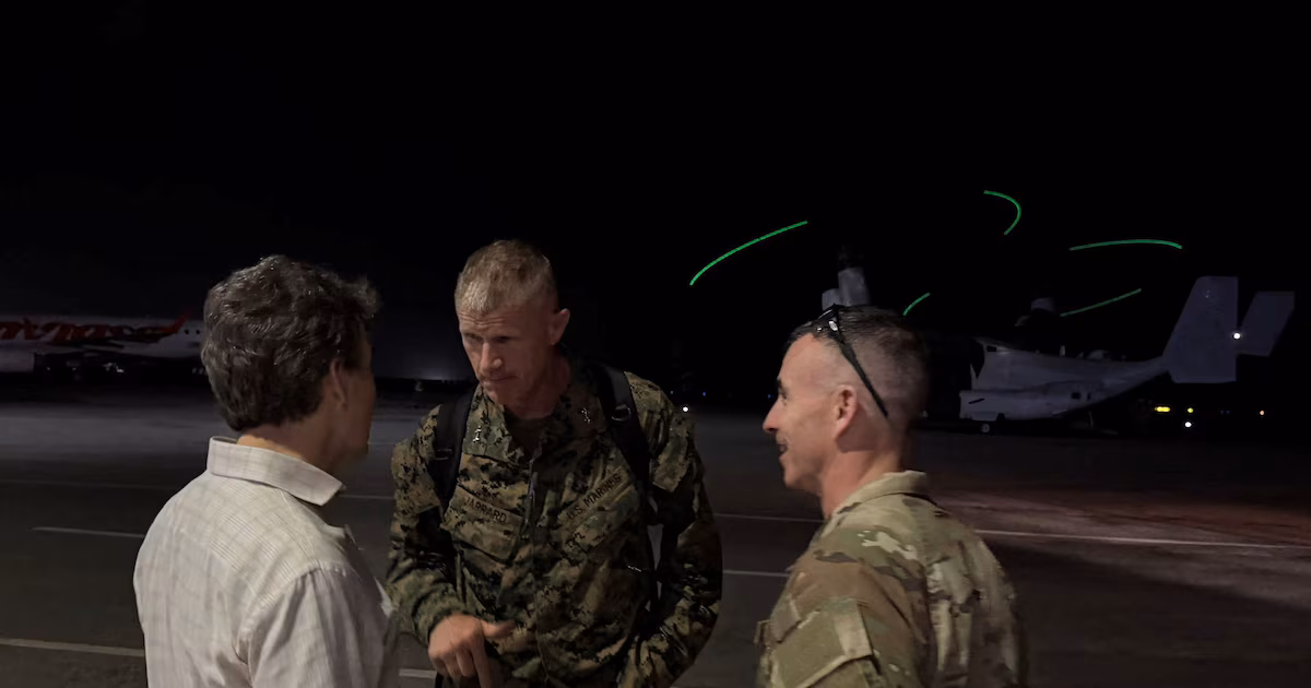 El mayor general del Cuerpo de Marines de EEUU llegó a Venezuela para coordinar la asistencia estadounidense tras los terremotos