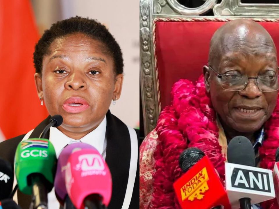 'Showing SA the middle finger' | Ntshavheni slams Jacob Zuma for visiting Guptas in India
