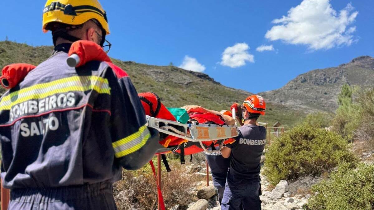 Jovem francês ferido após queda nas Cascatas das Sete Lagoas do Gerês
