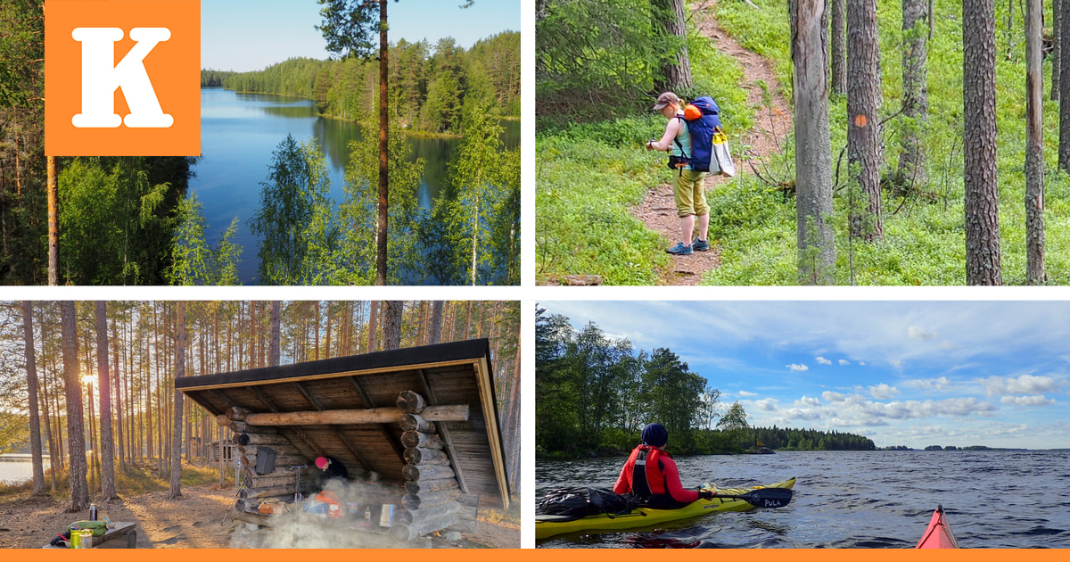 Petkeljärven kansallispuisto on Suomen pienin, mutta upeat mahdollisuudet tekevät siitä monipäiväisen retkikohteen