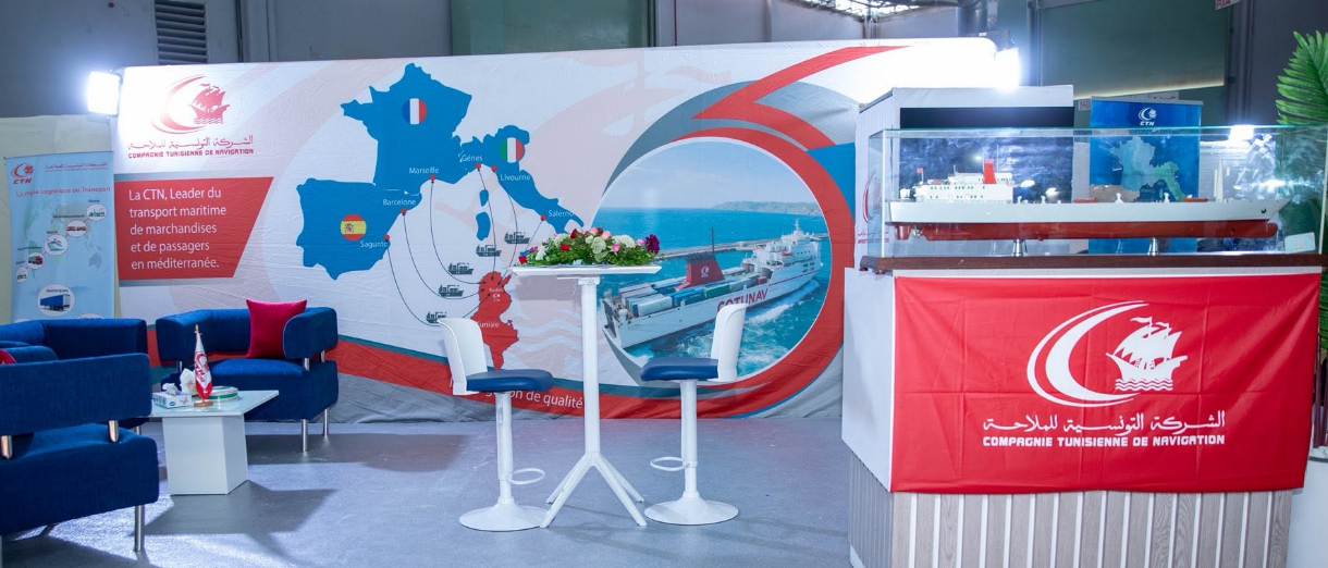 La Compagnie tunisienne de navigation participe au salon Africa Big 5