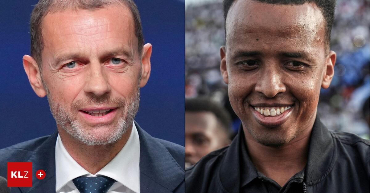 UEFA-Präsident Aleksander Čeferin sicherte sich für den Supercup in Salzburg die Dienste von Omar Artan