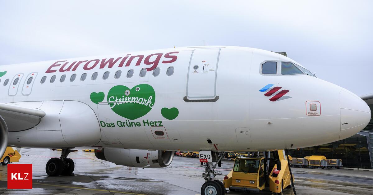 Eurowings zieht den Airbus aus Graz wieder ab