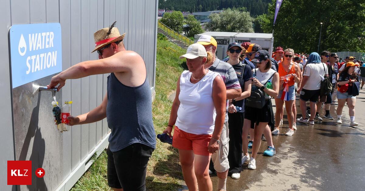 Heiß, heißer, Spielberg! Auf die Formel-1-Fans wartet extreme Hitze