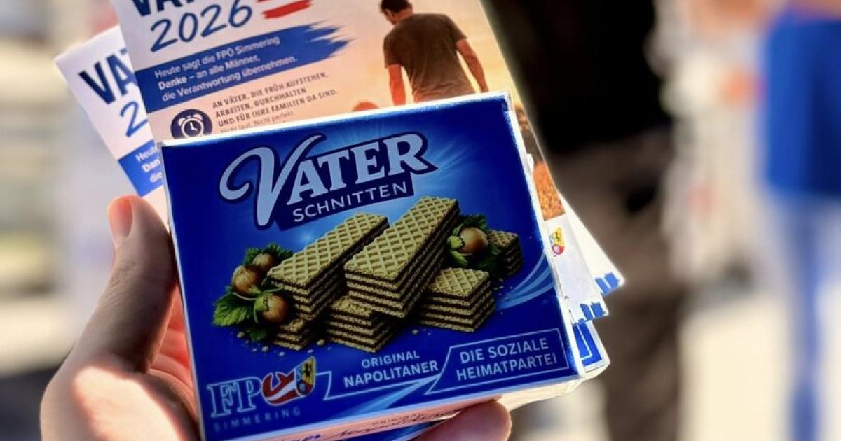 FPÖ wirbt mit "Vater Schnitten": Manner mag das eben nicht