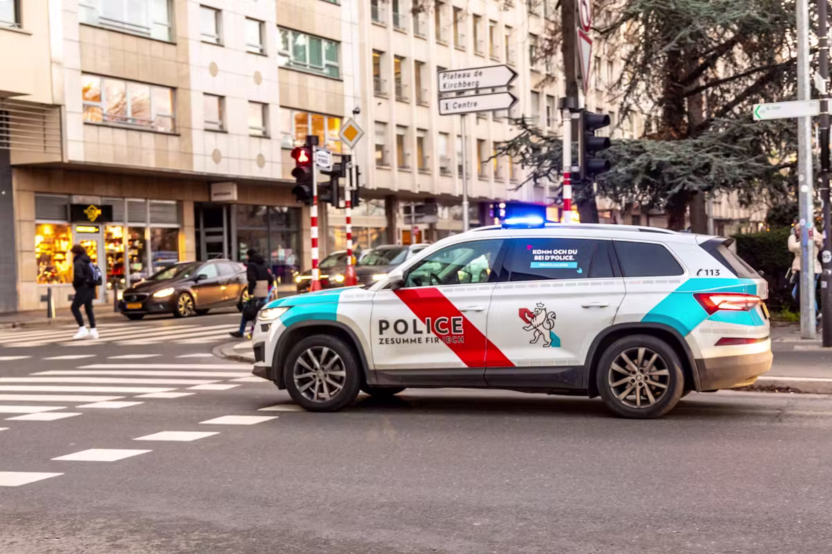 Luxembourg: Interpellation mouvementée après un trouble à l'ordre public