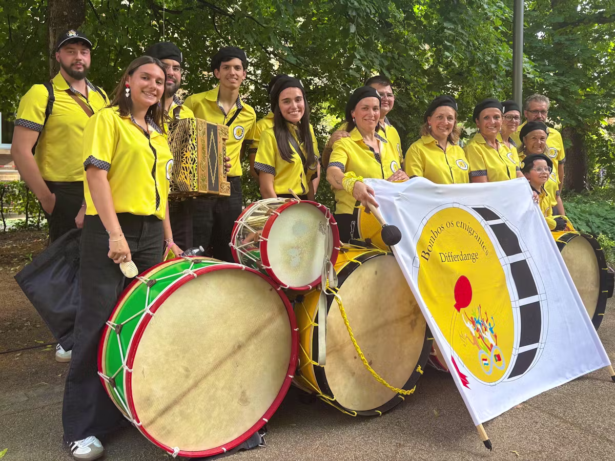 Fête nationaleLes «Bombos» portugais ont fait le show devant le Grand-Duc