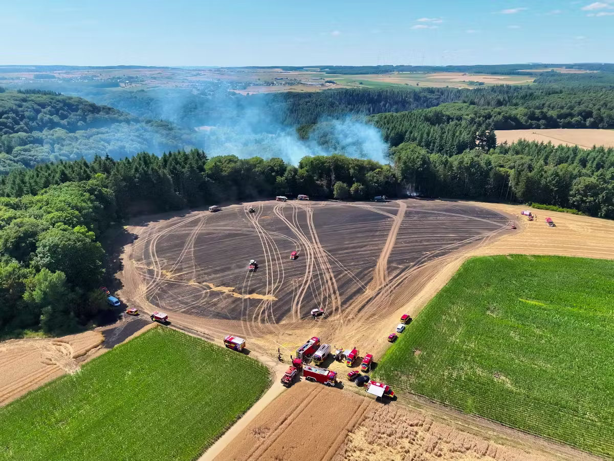 Ante los incendios: un avión cisterna no podría realizar descargas en Luxemburgo