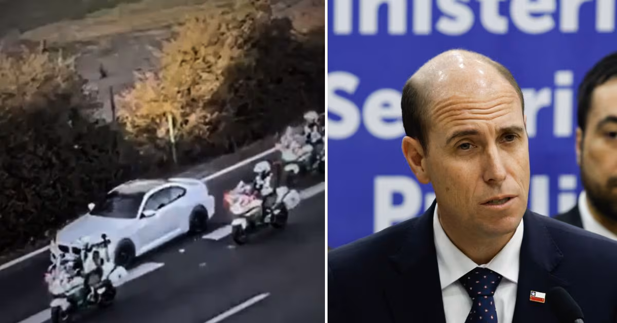 El ministro respondió: reportan vínculo entre esposa de Martín Arrau y conductor que iba a 264 km/h y quedó libre