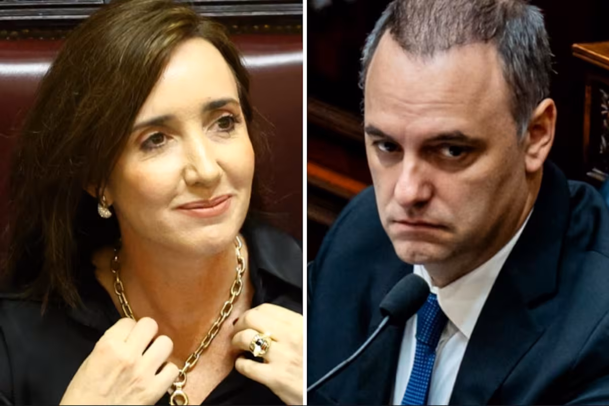 Tras la entrevista. Villarruel reaccionó con dureza a la declaración del jefe de Gabinete: "Me parece una vergüenza"