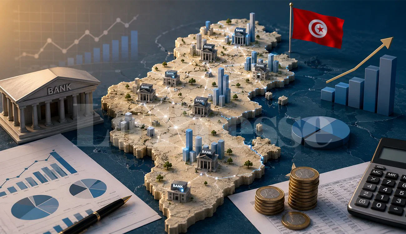 Géographie financière de la Tunisie : Des déséquilibres bancaires en 2026