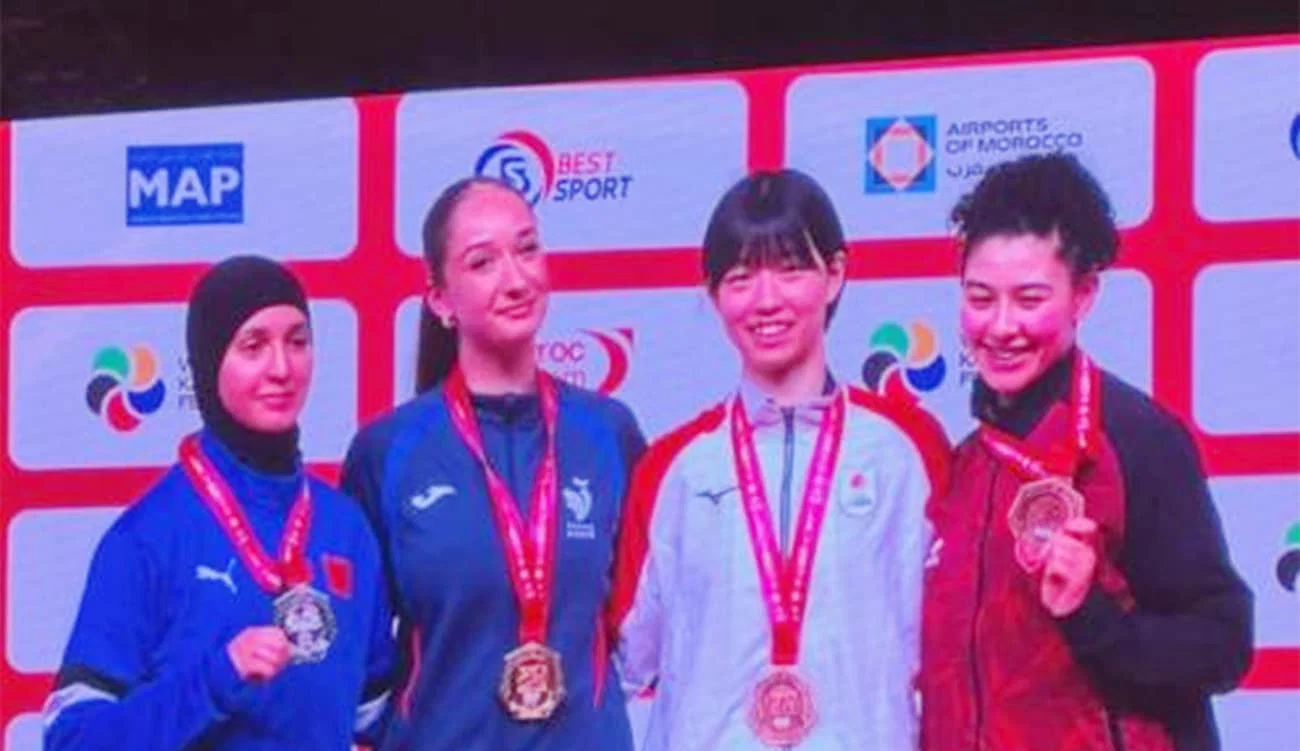 Karaté : médaille de bronze pour Wafa Mahjoub à la Premier League de Rabat