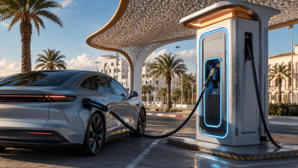 Bornes ultra-rapides : une technologie chinoise promet une recharge de véhicule en 7 minutes en Tunisie
