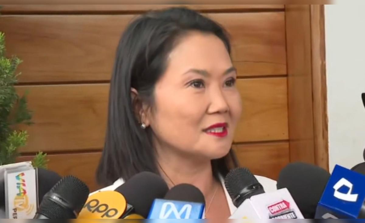 Keiko Fujimori tras finalizar conteo al 100%: "Las puertas del diálogo están abiertas a Roberto Sánchez"