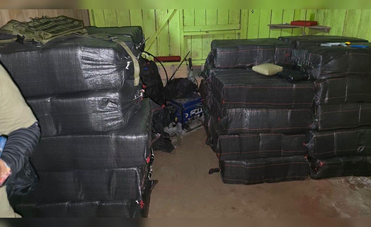 Loreto: Incautan casi 10 toneladas de marihuana en operativo conjunto de Perú y Colombia