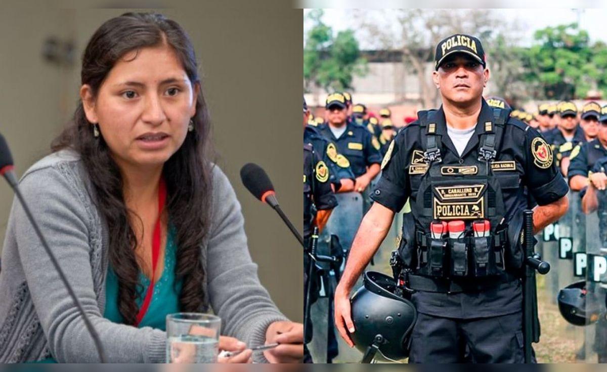Tania Pariona questions law preventing police and military from being tried in common courts: "Repeats the pattern of impunity"