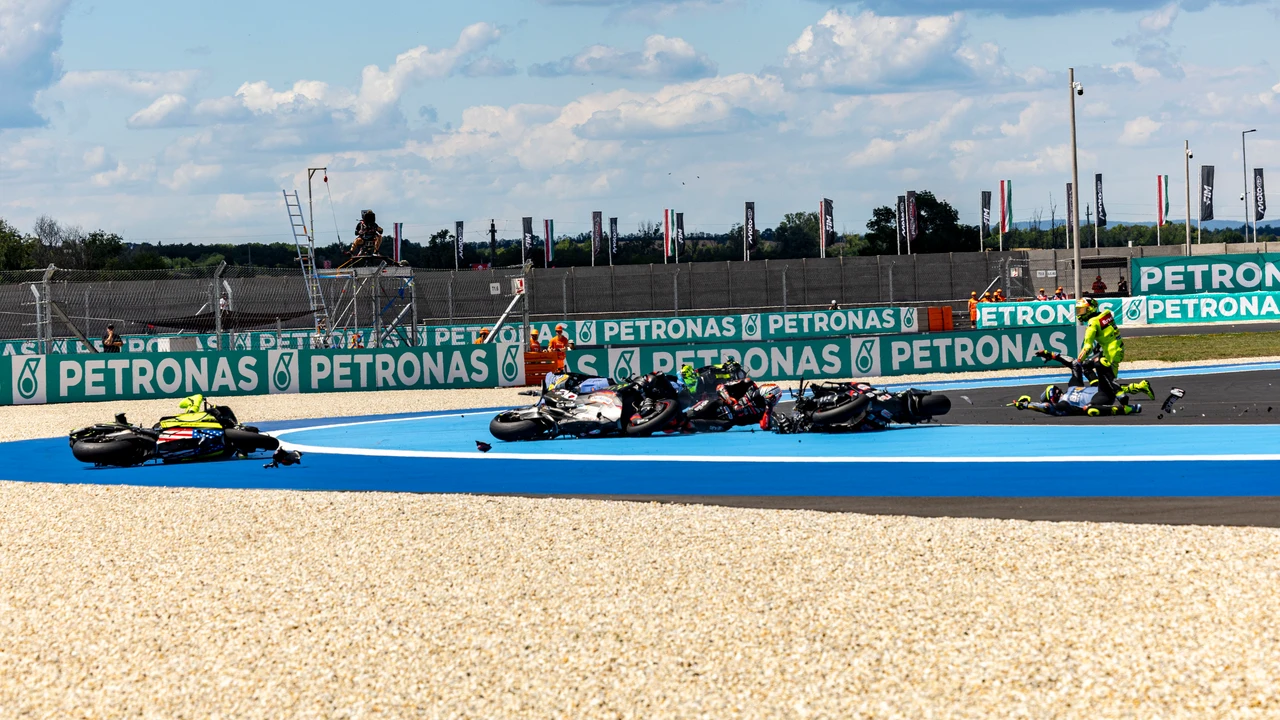 La reacción de Di Giannantonio al accidente que provocó Jorge Martín: "Las motos pesan 150 kilos... te matan"