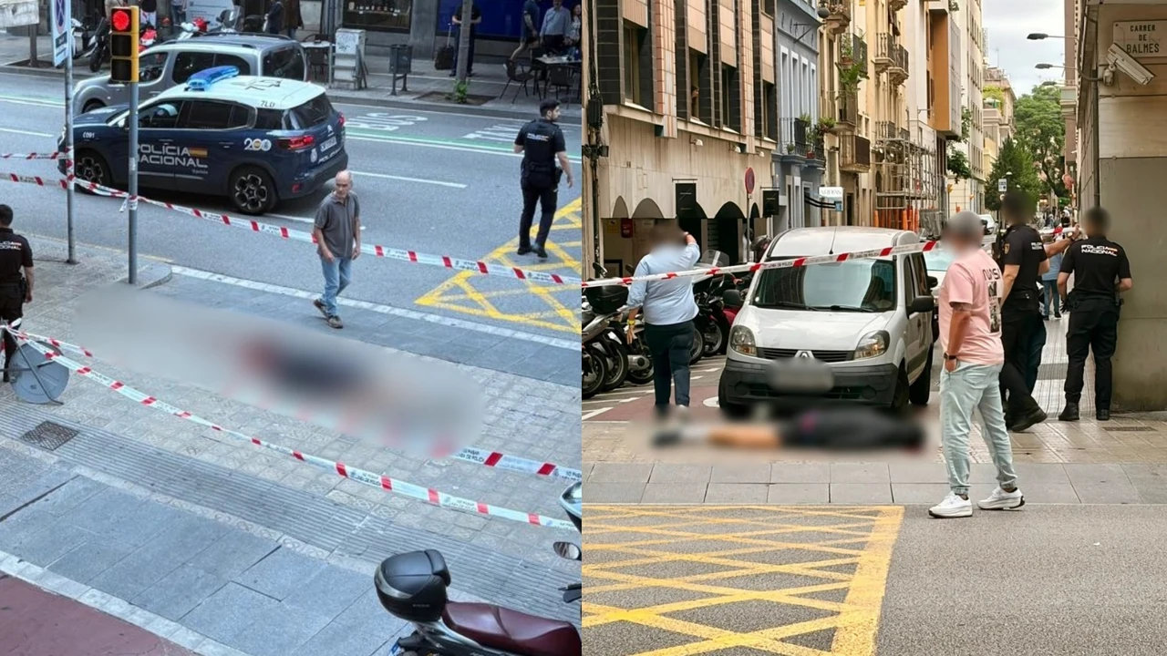 Un serbio con una orden de detención y entrega: identificado el hombre asesinado a tiros en plena calle en Barcelona