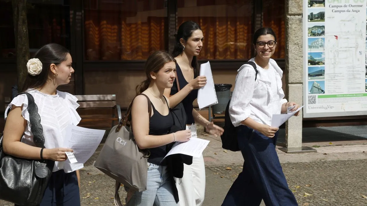 Aprueban la selectividad el 96,25 % de los alumnos, el porcentaje más alto de su historia en Galicia