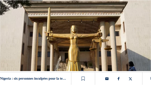 Nigeria: six personnes inculpées pour tentative de coup d'État déjouée