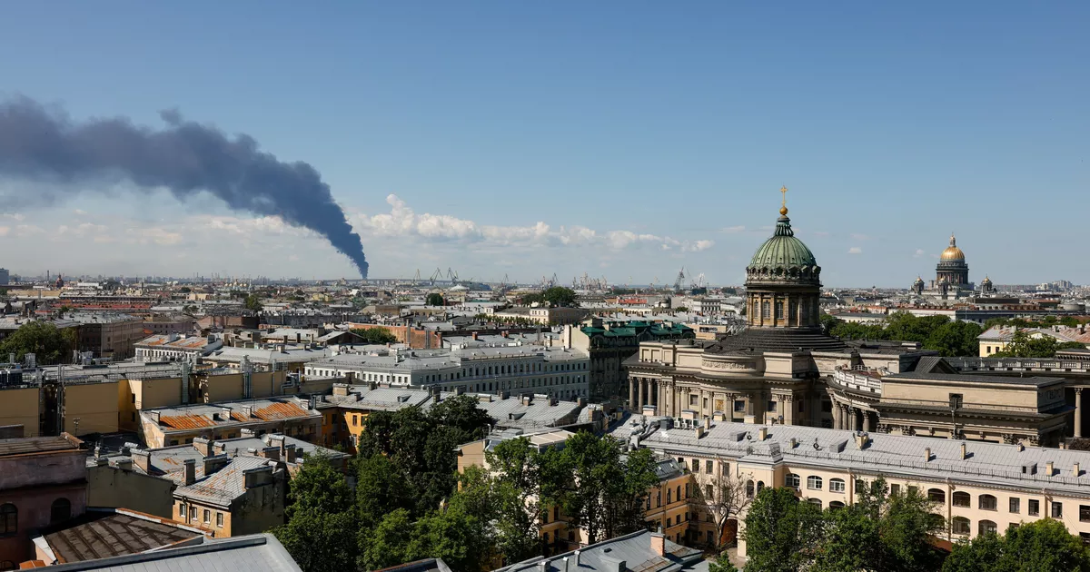 Guerre en Ukraine : 25 drones interceptés près de Saint-Pétersbourg