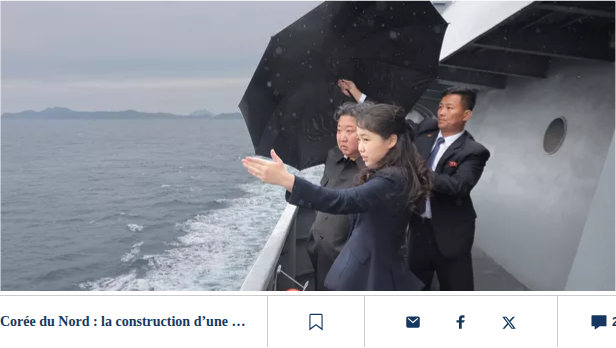 Corée du Nord : la construction d’une marine capable d’infliger un «coup mortel» aux ennemis est un objectif central, soutient Kim Jong-un