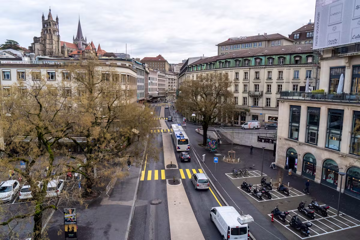 Lausanne: Mobilité urbaine en question, automobilistes en difficulté
