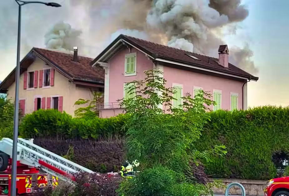 Vaud: L'incendie d'une maison fait un mort à Aigle