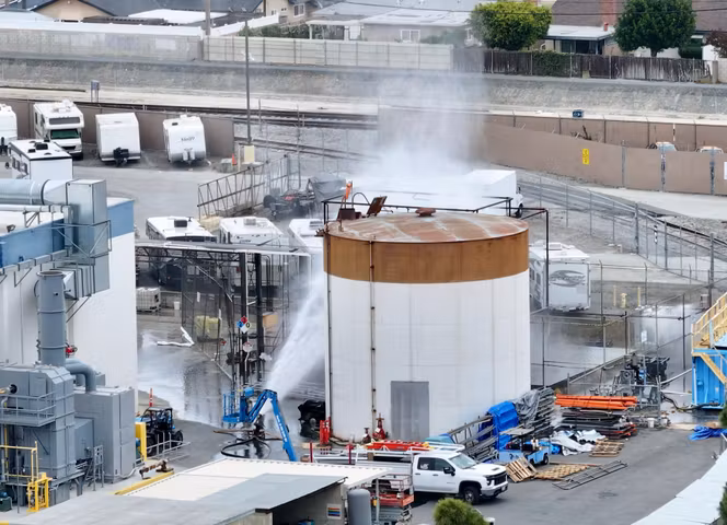 40,000 people under evacuation orders after a chemical tank leak in Southern California