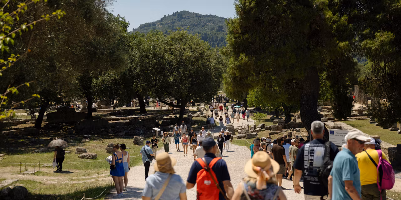 En Grèce, le site archéologique d’Olympie, plusieurs fois menacé par les flammes, « mieux armé pour éviter une catastrophe »