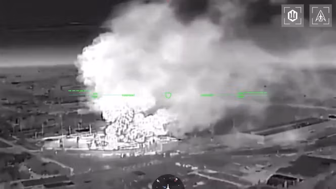 Ukrainian strikes on Russian-annexed Crimea kill four, pause fuel sales