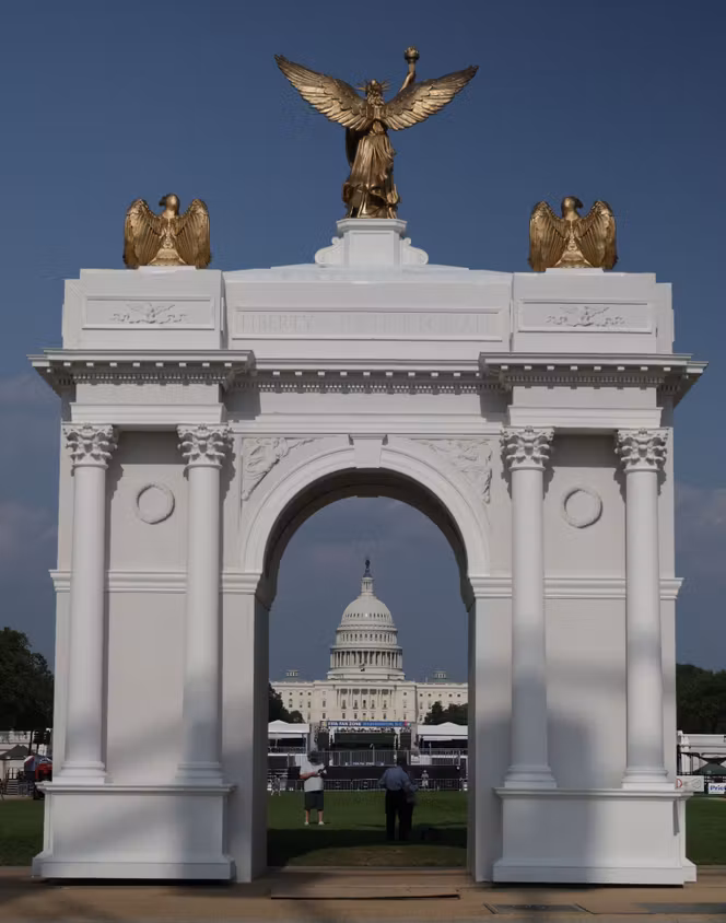 Washington marks America's 250th anniversary with sloppy and politicized celebrations