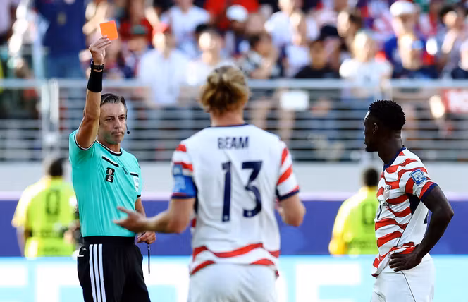 FIFA overturns US star striker Balogun's red card after Trump calls Infantino