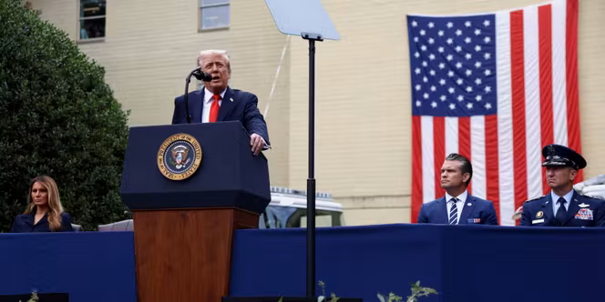 Trump suspends teleprompter operator over betting allegations
