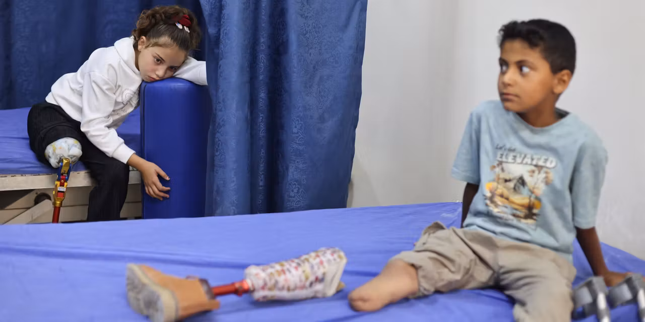Gaza's children, traumatized and mutilated