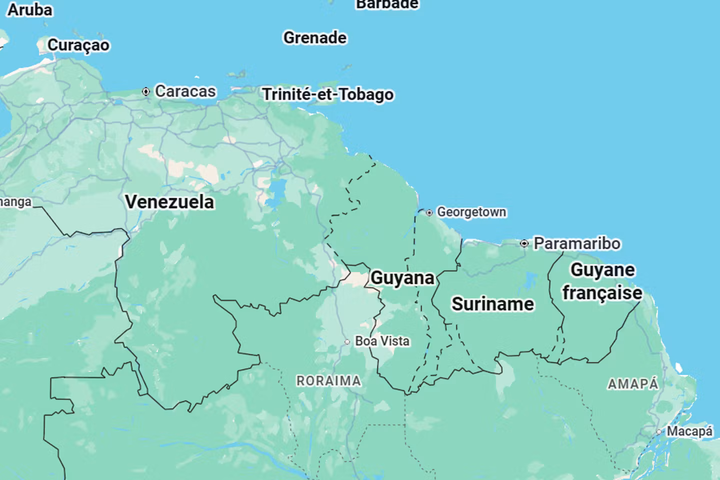 Naufrage d’un ferry au Guyana : deux morts, 67 rescapés et un nombre incertain de disparus