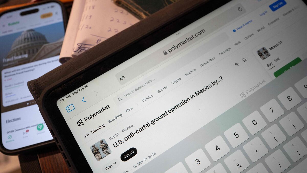 Pari sur la trêve Iran: opérations suspectes sur Polymarket avant annonce Trump