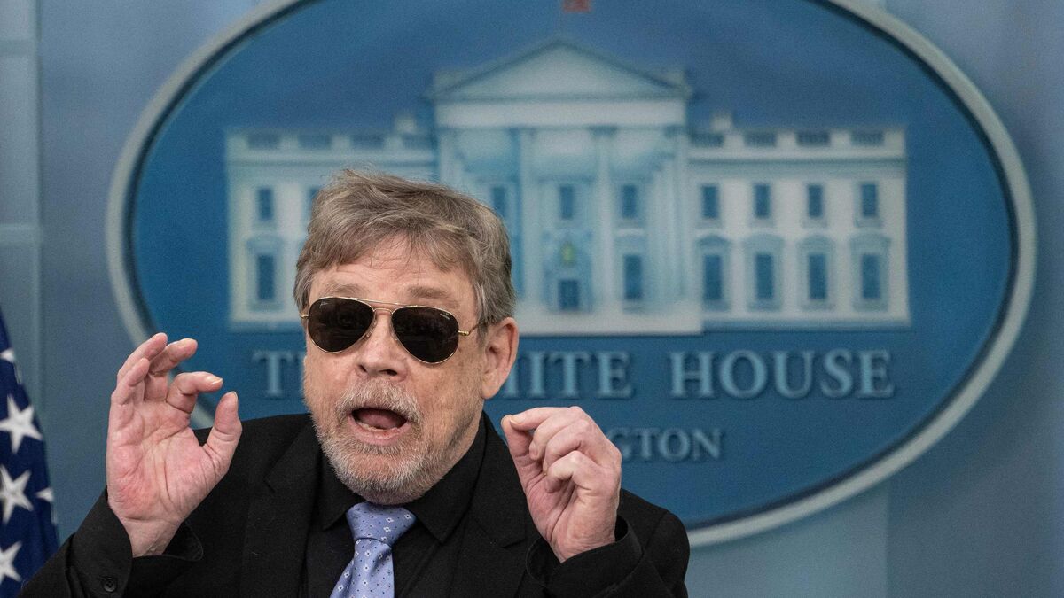« Mark Hamill est devenu Dark Vador »: la star critiquée par la Maison Blanche
