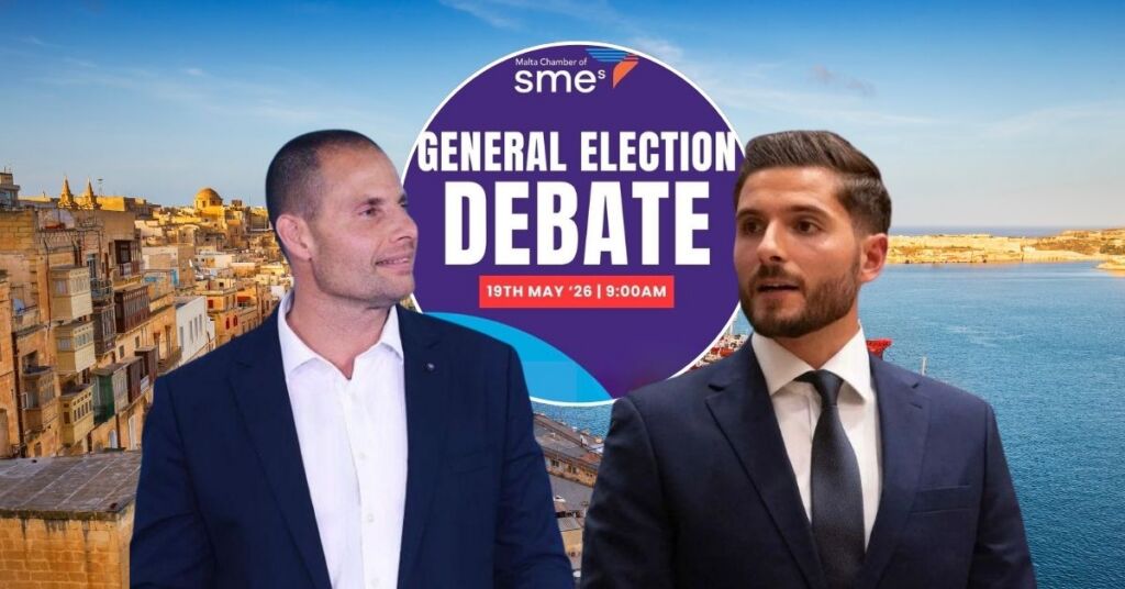 Robert Abela And Alex Borg Set For First Debate At SMEs Event On 19th May