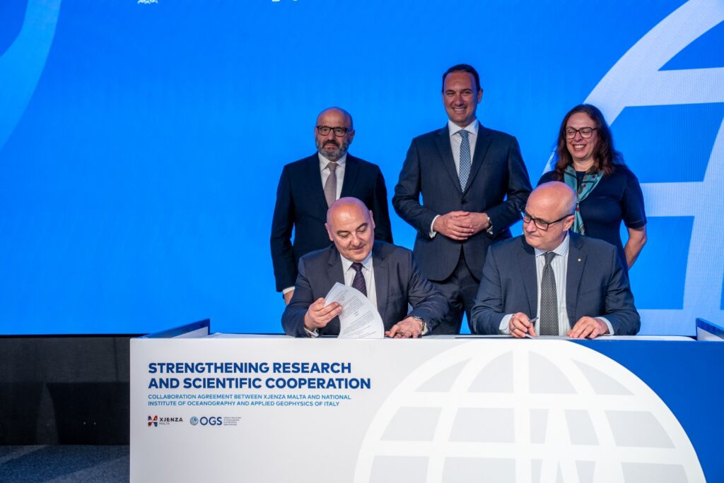Xjenza Malta And OGS Sign Agreement To Strengthen Mediterranean Research Cooperation