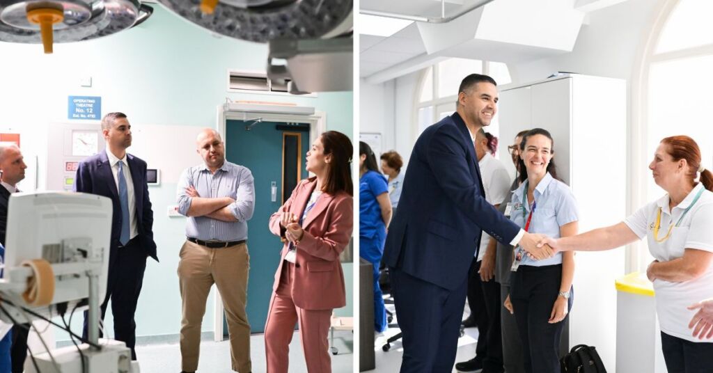 Watch: Patients Must Be At The Centre': Ian Borg Visits Gozo Hospital